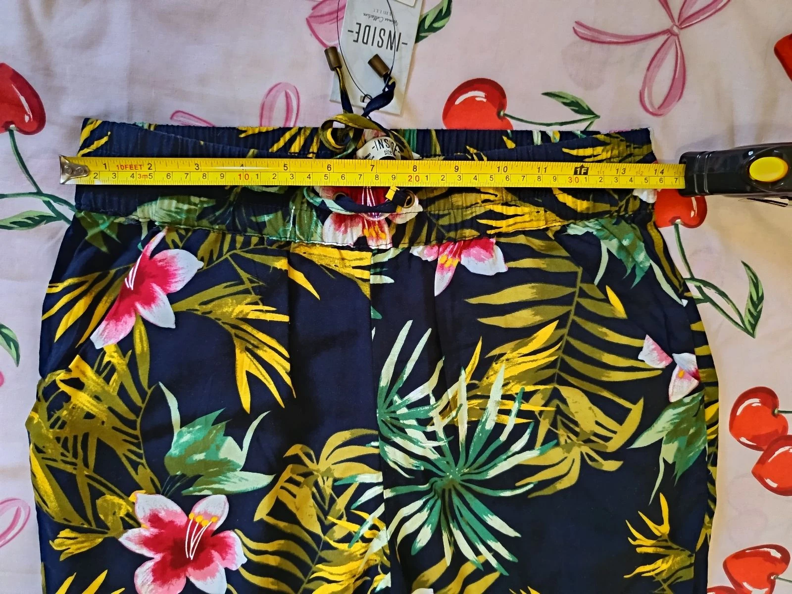 Tropische vloeiende broek Inside / Tropische zomerbroek M – photo 6